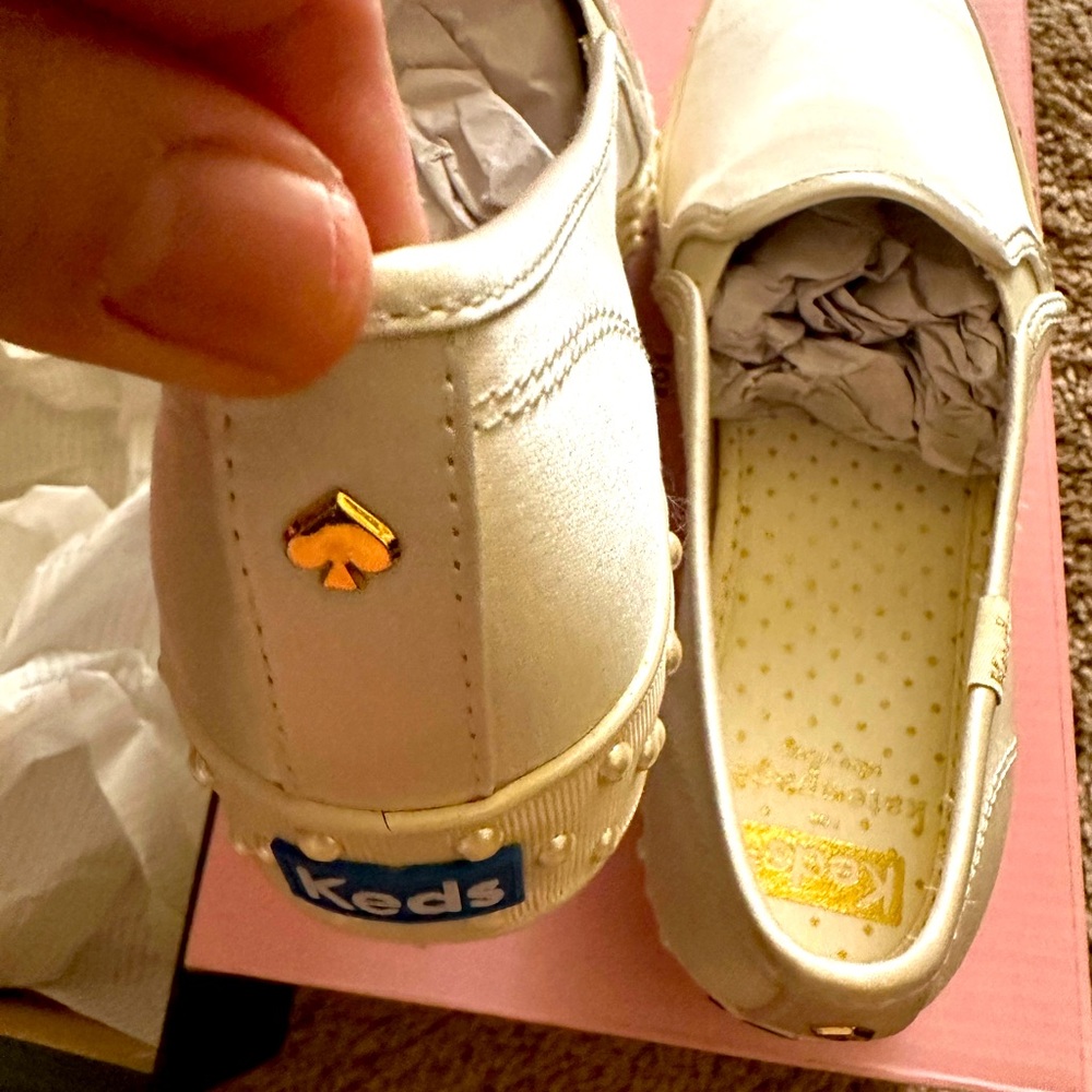Keds and kate spade shoes. Brand new. Comes with box. Size 7.